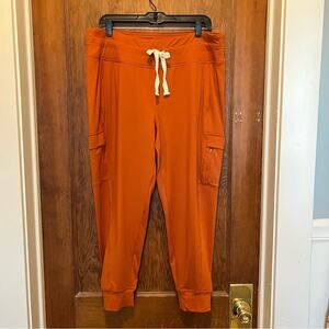 Alpine Design Field‎ Knit Jogger Pants Burnt Orange Women's XL Outdoor Hiking